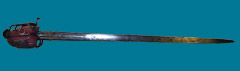 Épée d'un sergent de l'armée britannique, MCG 19720103-006