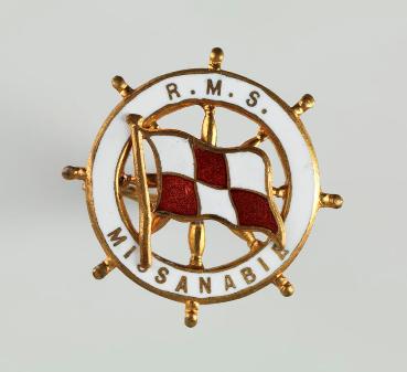 Épinglette du RMS Missanabie