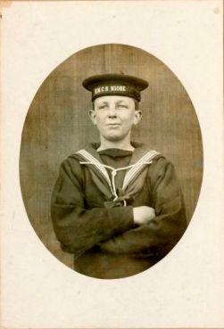 Cecil George Corke, jeune matelot du NCSM Niobe