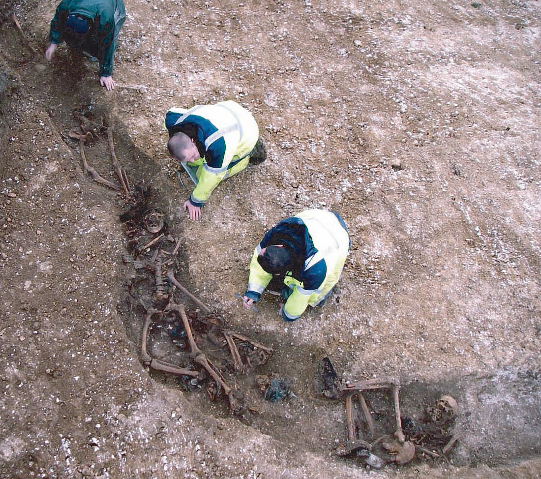 Les fouilles archéologiques effectuées dans le nord de la France