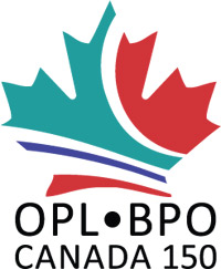Logo - Bibliothèque publique d’Ottawa Canada 150