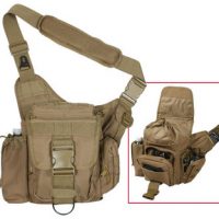 Advanced tactical bag in tan:: Sac tactique avanc