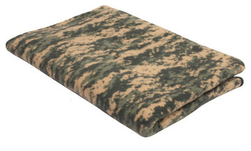 Fleece blanket  a.c.u. digital camo:: Couverture couleur camouflage digital