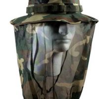 UF camo bonnie hat w/camo mosquito netting