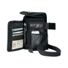 Canvas travel portfolio black