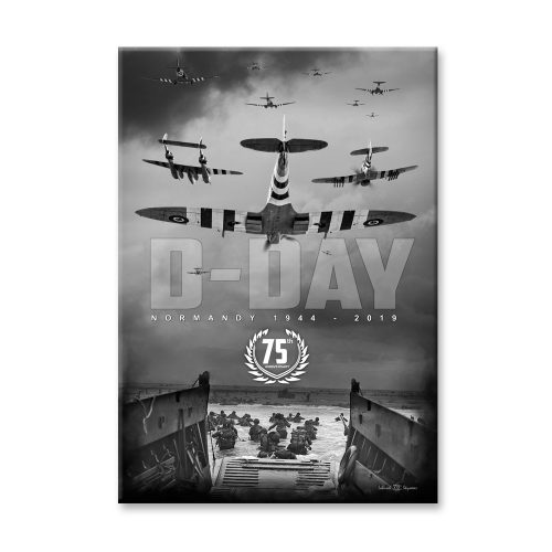 D-Day Normandy 75th Anniversary Canvas Print