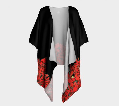 Poppy Kimono Cover-up