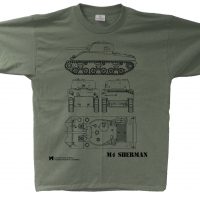 M4 Sherman Blueprint T-Shirt
