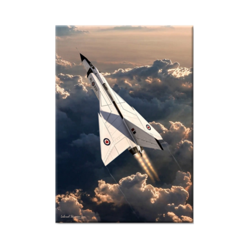 Avro Arrow Plane Canvas Print
