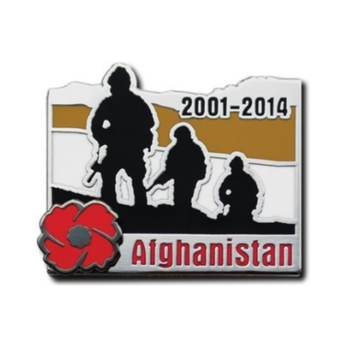 Afghanistan 2001-2014 Lapel Pin