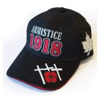 Armistice 1918 Black Baseball Cap
