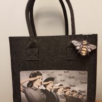 World War Women Felt Hand Bag