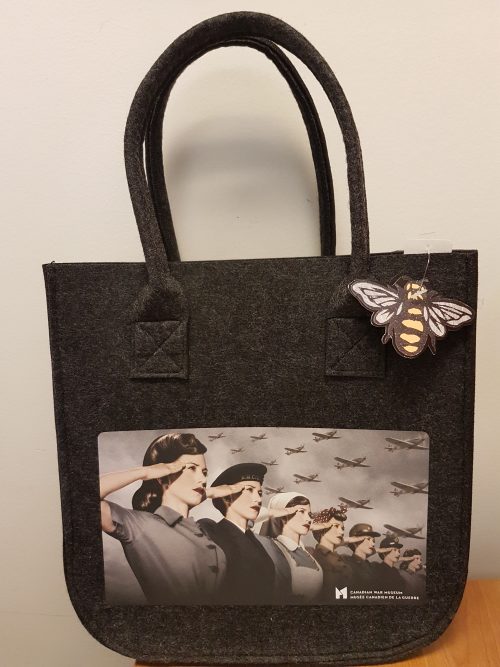 World War Women Felt Hand Bag