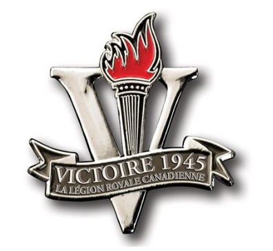 Victory 1945 Lapel Pin - French