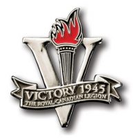 Victory 1945 Lapel Pin
