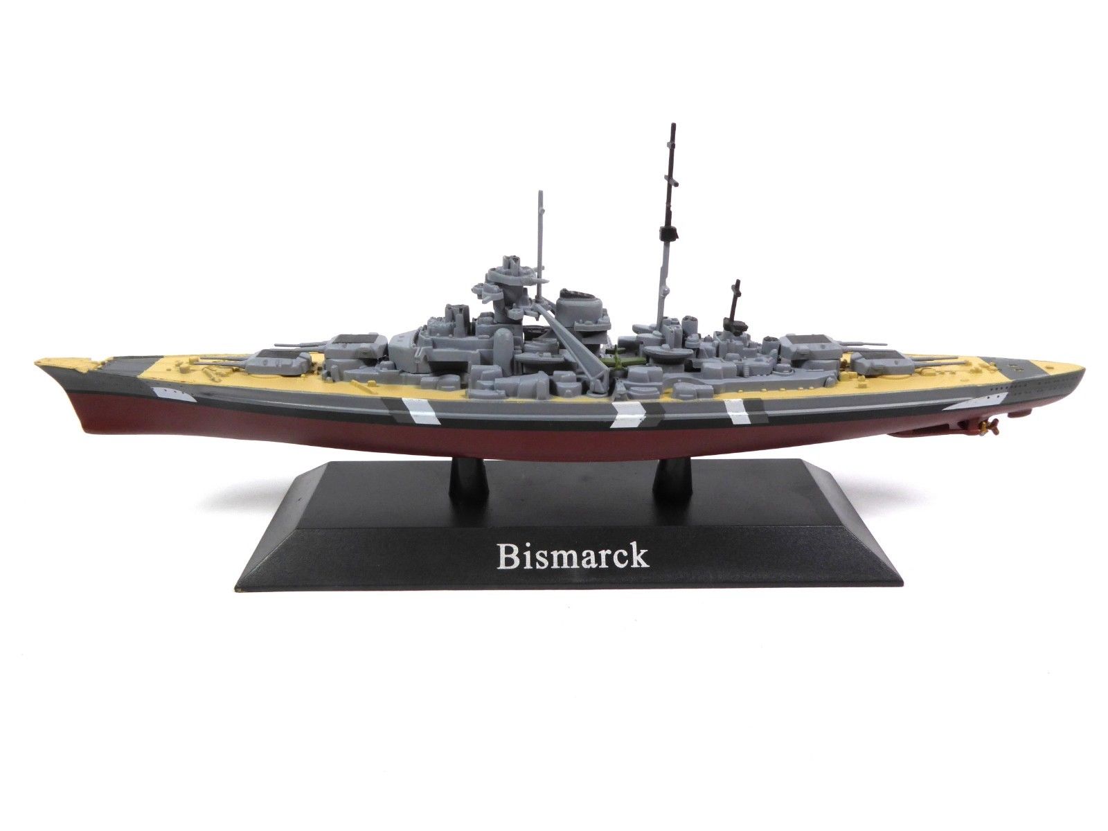 Maquette Cuirassé Bismarck 1:300 - 2 686 Pièces, Détailé, Compatible Grandes Marques - 81 Cm - 8