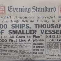 Reproduction d'un journal de 1944