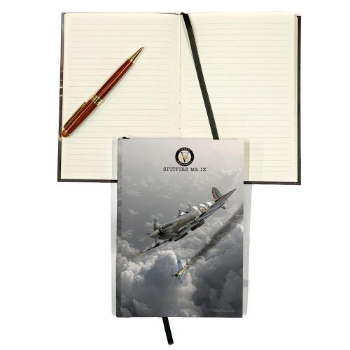 Carnet de notes à couverture rigide Spitfire Mk. IX