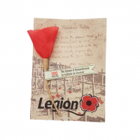 COMMEMORATIVE POPPY FLOWER 100TH ANNIVERSARY