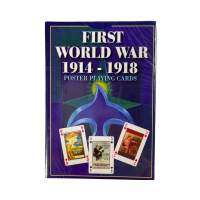 First world war deck of playing cards with posters