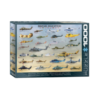 EuroGraphics Military Helicopters 1000-Piece Puzzle