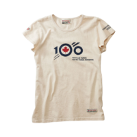 Women's beige t-shirt RCAF 100th anniversary