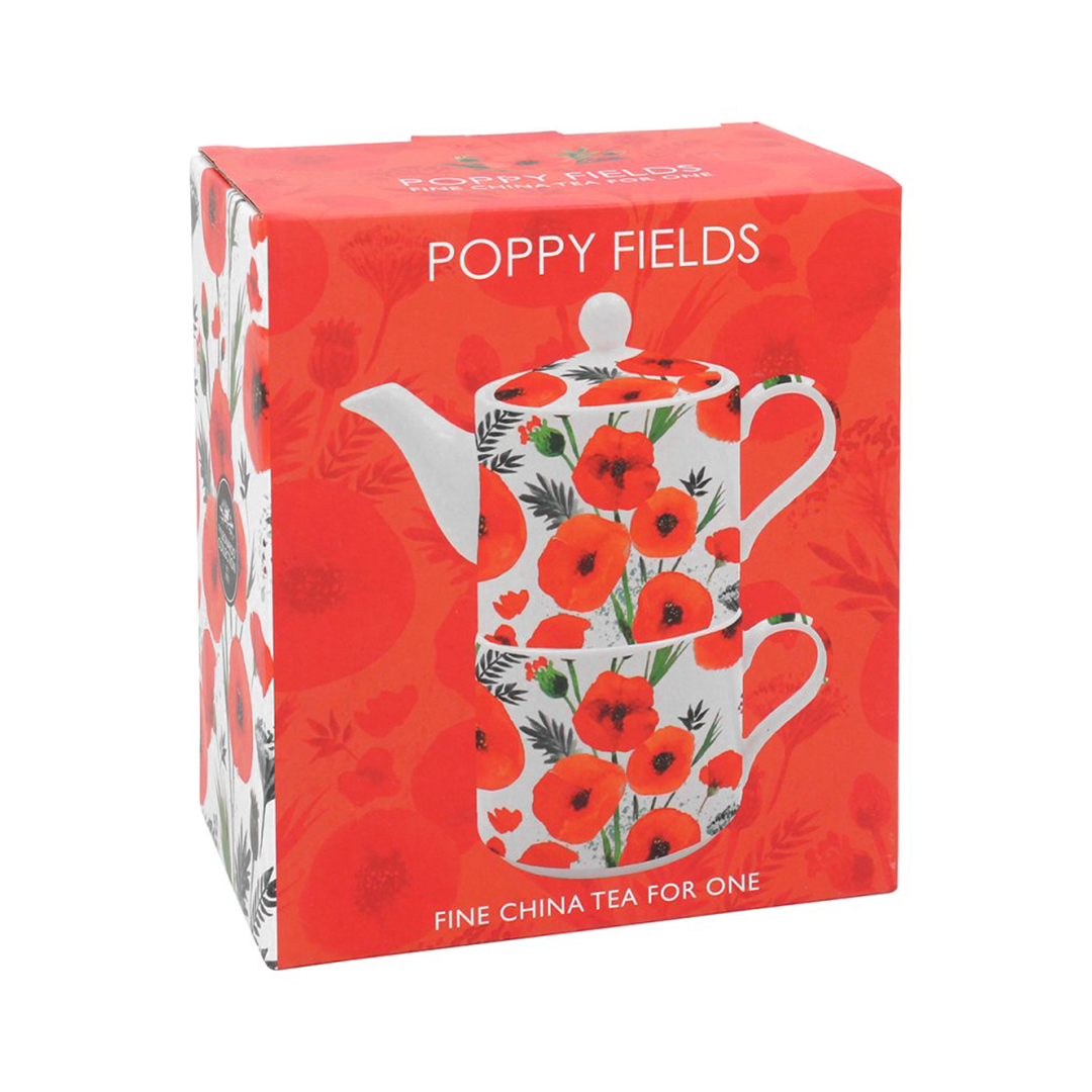 604039 Poppy Fields Tea Set for One2