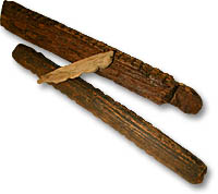 Wooden Tally-stick Fragments -
Photo: Pat Sutherland