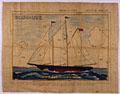 Garrett's printed jute pattern of the
Bluenose.