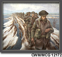 Infanterie, prs de Nimgue  CWM/MCG 12172