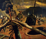 La ligne Hitler - Charles Comfort, Musée canadien de la guerre 19710261-2203