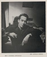 Portrait of Donald Friend c. 1947; reproduced with permission of the National Library of Australia