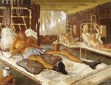 Hôpital Roberts, Changi, Murray Griffin, Australian War Memorial, ART24491