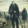 Blind man in Belsen - Alain Moore, Australian War Memorial, ART27620
