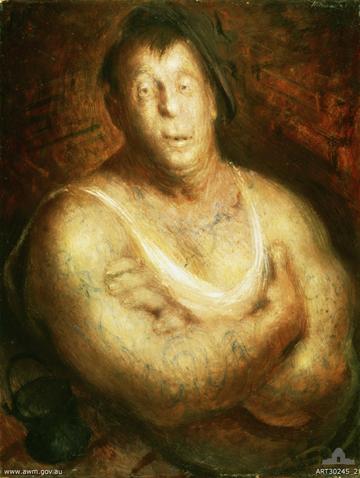 Le bouilleur d'eau, William Dobell, Australian War Memorial, ART30245