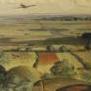 A camouflaged runway - Cedric Kennedy, Imperial War Museum, LD_2758