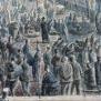 Refugees at Udine, 1945, Edward Bawden RA, IWM ART LD 5210