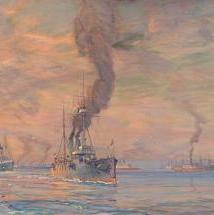 La grande armada du Canada, 1914