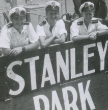 Officiers à bord du Stanley Park