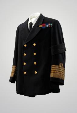 Veste de tenue de service de l'amiral de la flotte John Arbuthnot « Jackie » Fisher, vers 1910