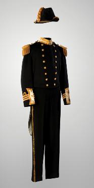 Uniforme de grande tenue du capitaine de frégate Frank Llewellyn Houghton 