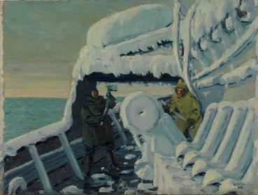 Couvert de glacePeinture de Donald C. Mackay, 1944