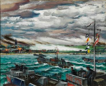 Jour JPeinture de Thomas (Tom) Wood, 1944