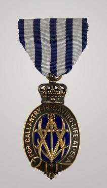 Médaille d'Albert du capitaine de corvette de 1re classe Thomas Kenneth Triggs 
