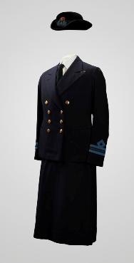 Uniforme de la capitaine de corvette Eleanor McCallum