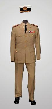 Uniforme du contre-amiral Kenneth L. Dyer