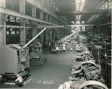 Fabrication de canons navals et d'affûts