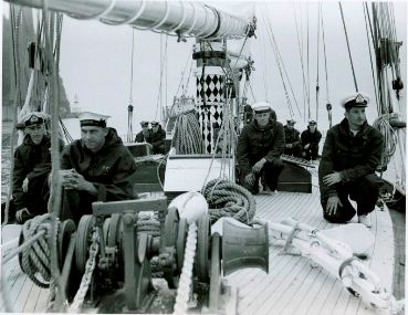 Élèves-officiers pendant l'entraînement d'été