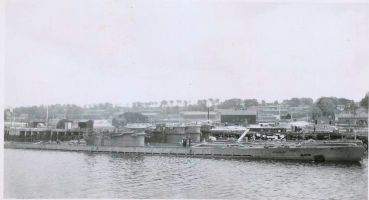 U-boote s'étant rendus à Lisahally, Irlande du Nord