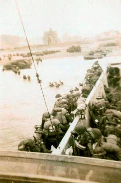 Le LCI(L) 249, Bernières-sur-Mer, le 6 juin 1944